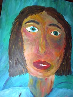 I am so not happy with this painting by this point.