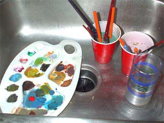 I dig the rings reflecting off the glass onto the metal